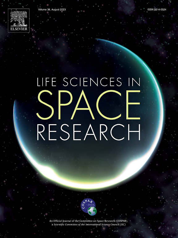 Go to journal home page - Life Sciences in Space Research